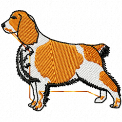 Dogs Embroidery Design 5
